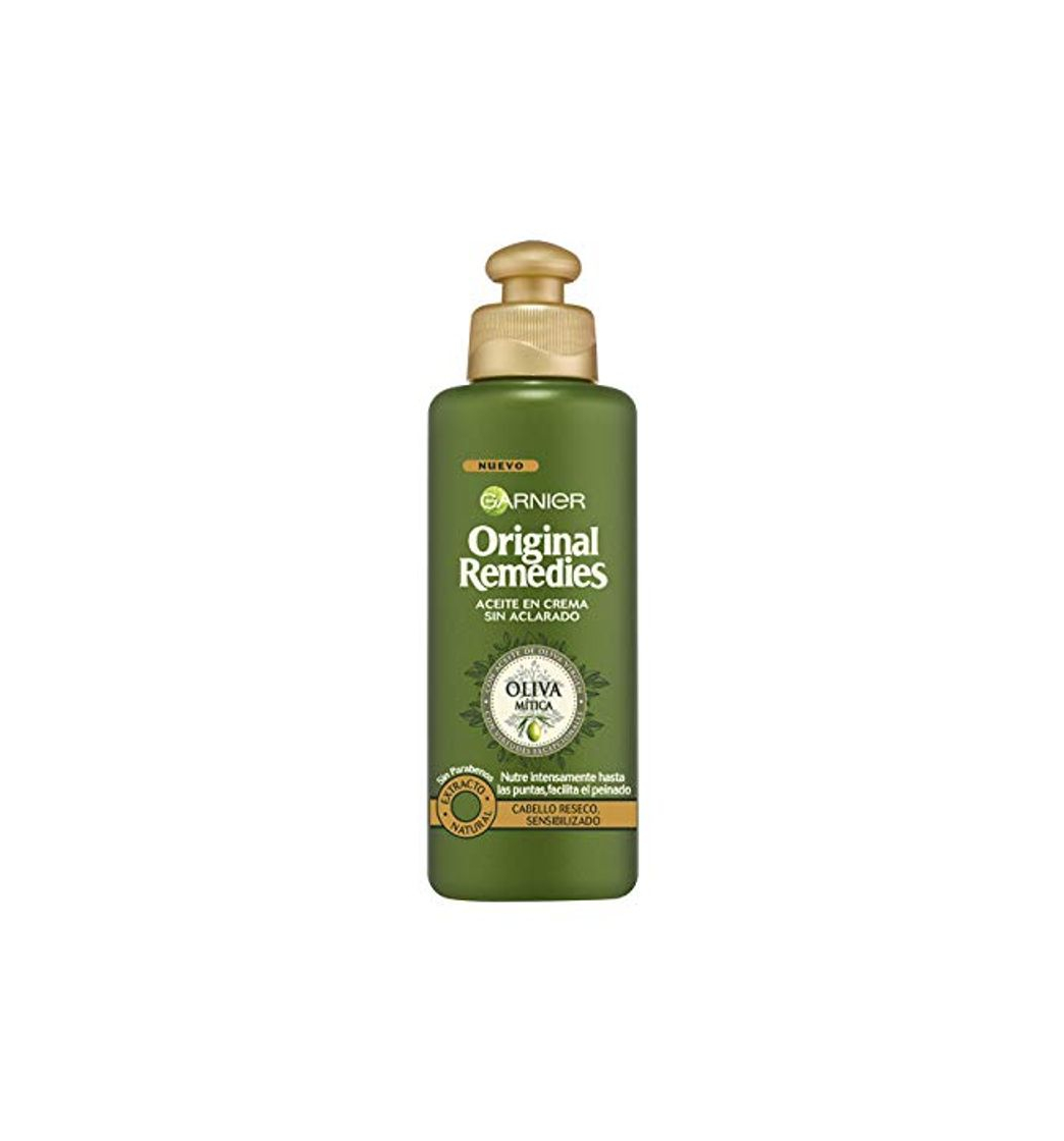 Social Garnier Original Remedies Oliva Mítica Tratamiento Capilar Aceite en Crema Pelo Seco