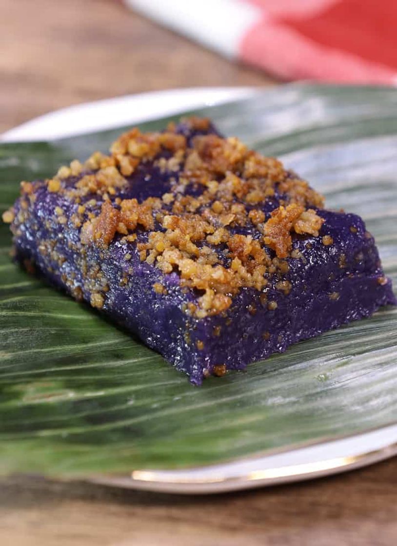 Social Ube Kalamay- Sticky Purple Rice