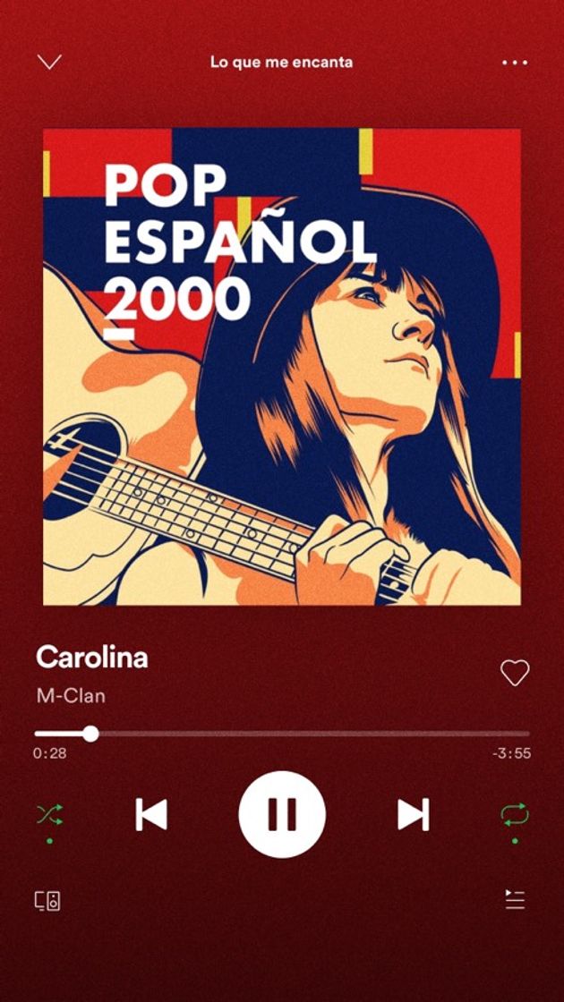 Canción Carolina - En directo 2000