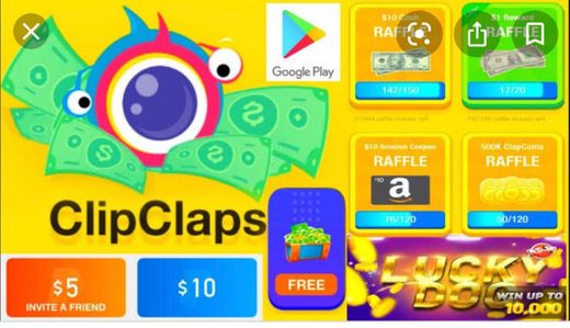 Clipclaps, es una App para generar ingresos extras.