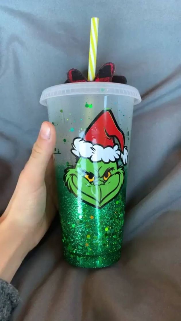 Fashion Grinch cup