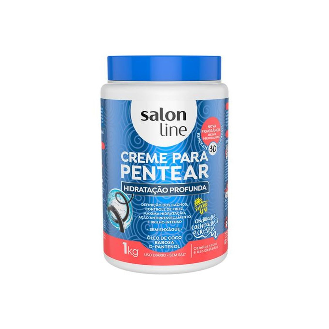 Productos Creme Para Pentear Hidratação Profunda Salon Line 1kg