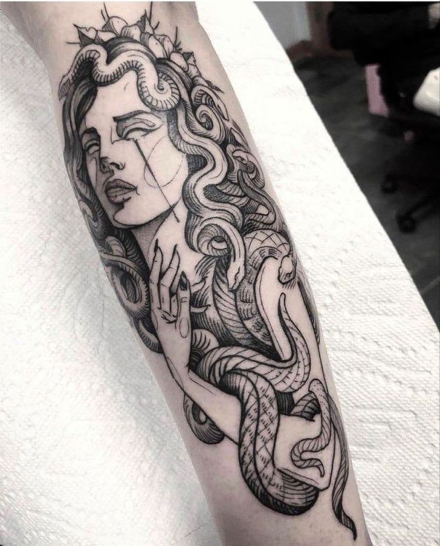 Fashion Tattoo da medusa