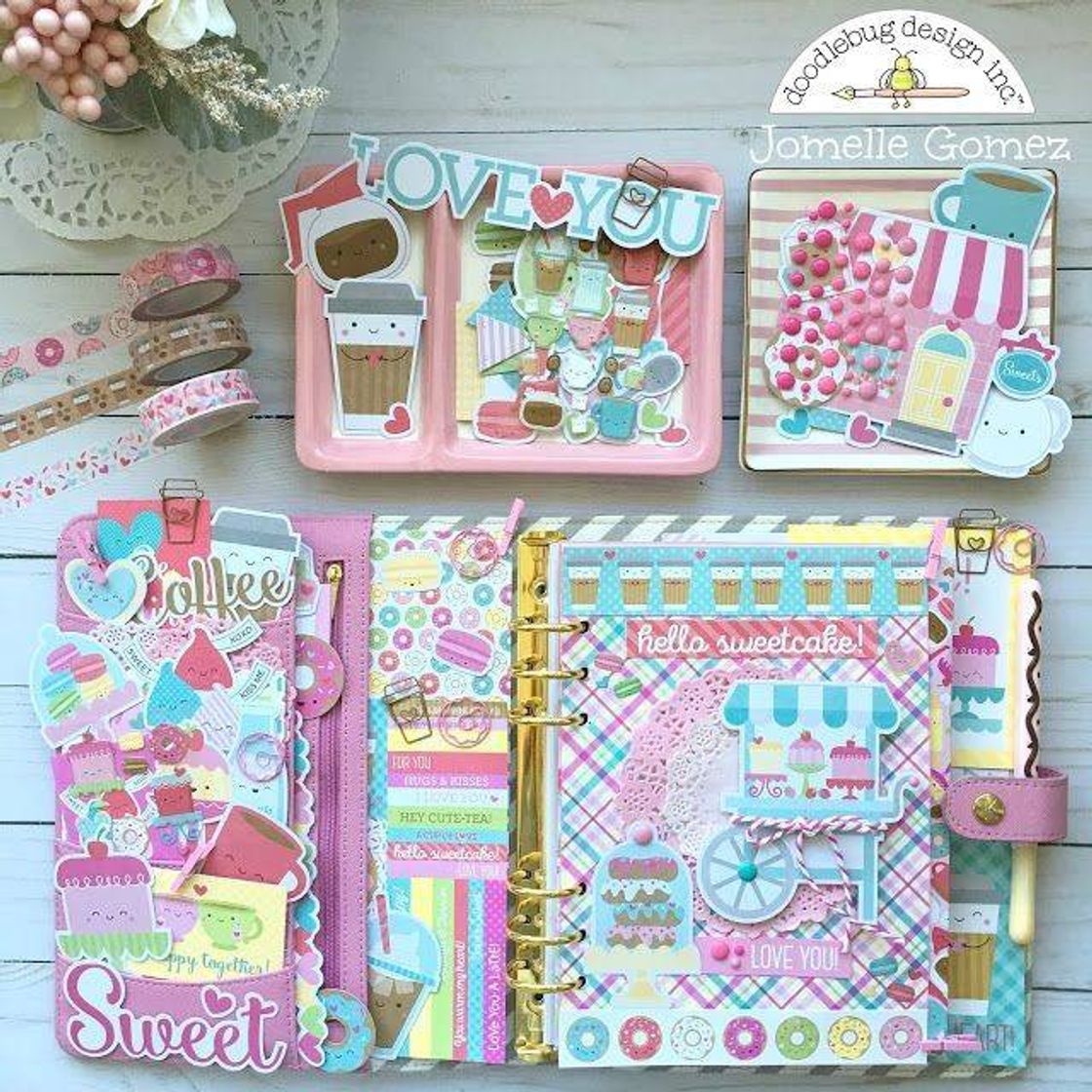 Moda Scrapbook ideia