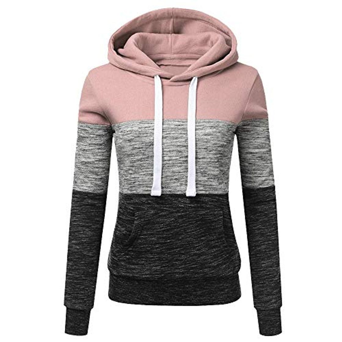 Moda ZODOF Sudaderas con Capucha Mujer Hoodie Pullover Camiseta Blusa Tops de Manga