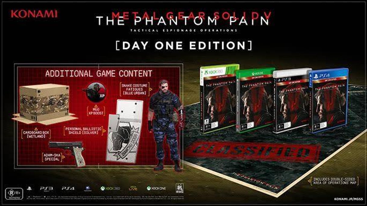 Videogames Metal Gear Solid V: The Phantom Pain - Day One Edition