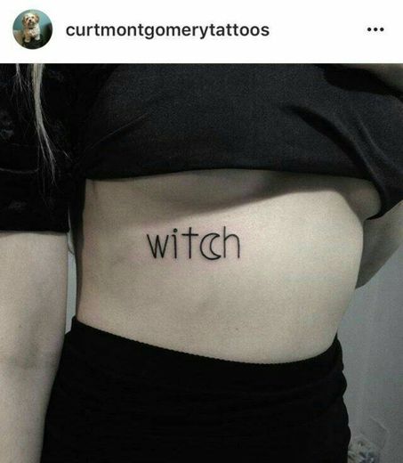 Tattoo witch