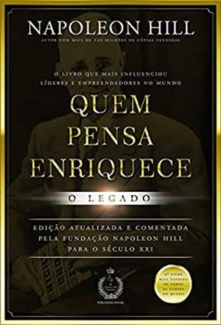 Book Livro - Quem Pensa Enriquece.