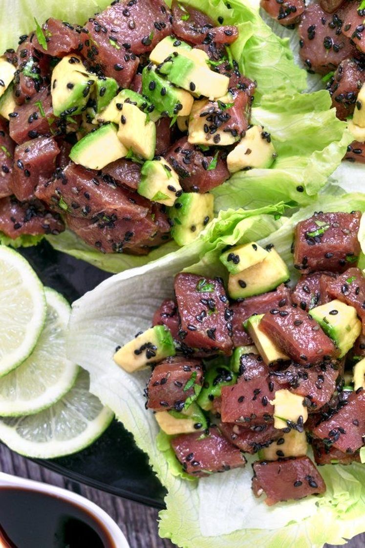 Moda Keto Ahi Tuna Poke Recipe