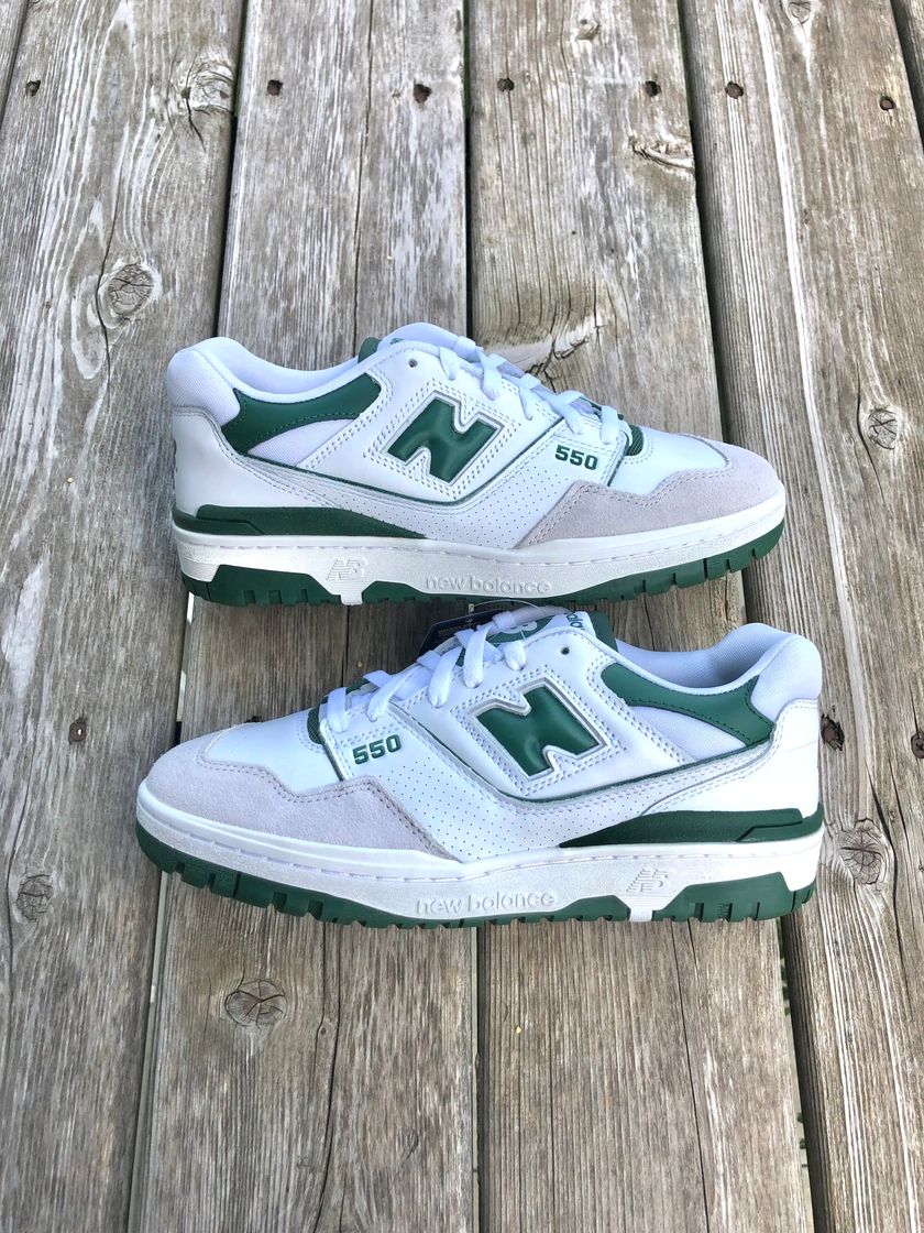 Moda New Balance 550 White Green