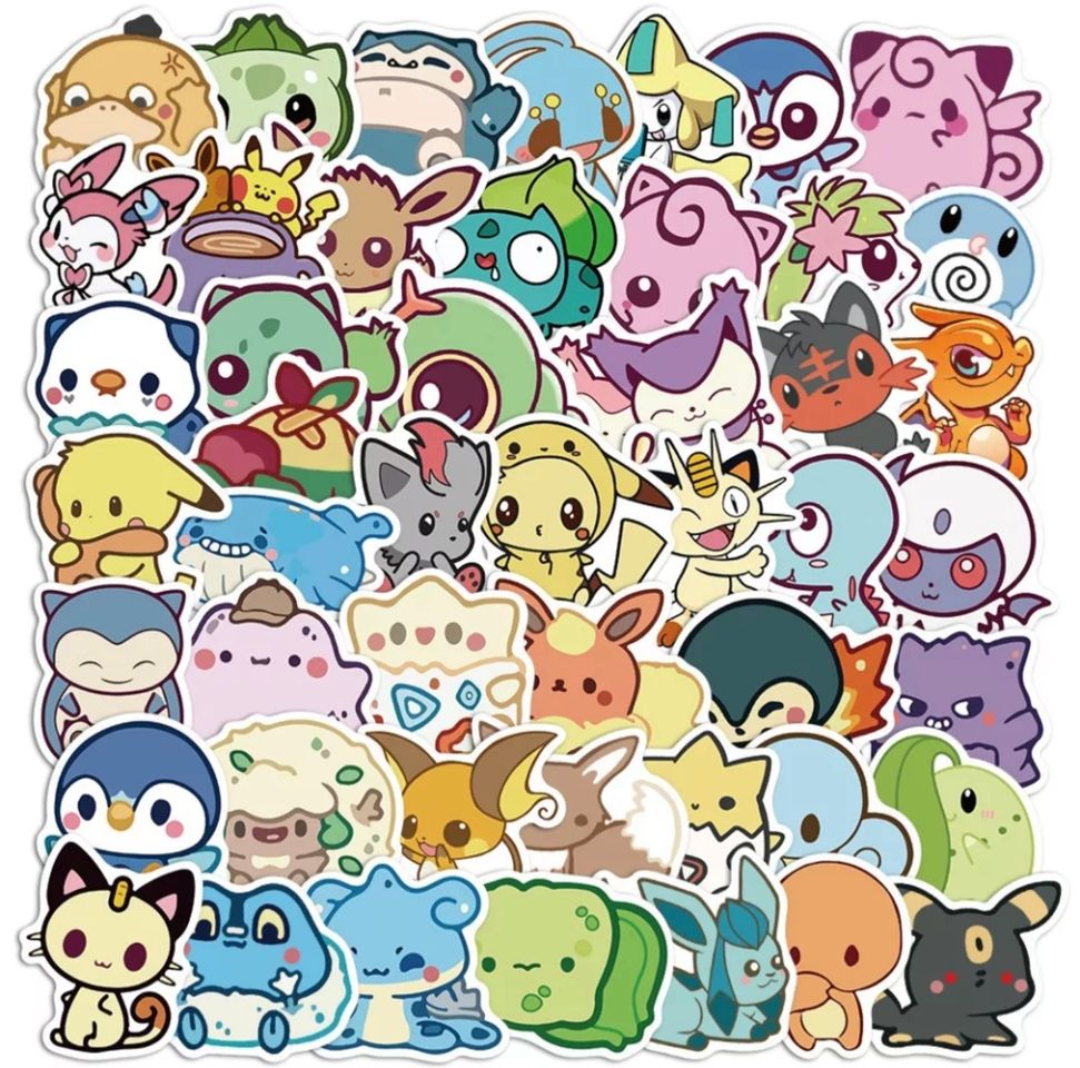 Moda Pegatinas Pokemon