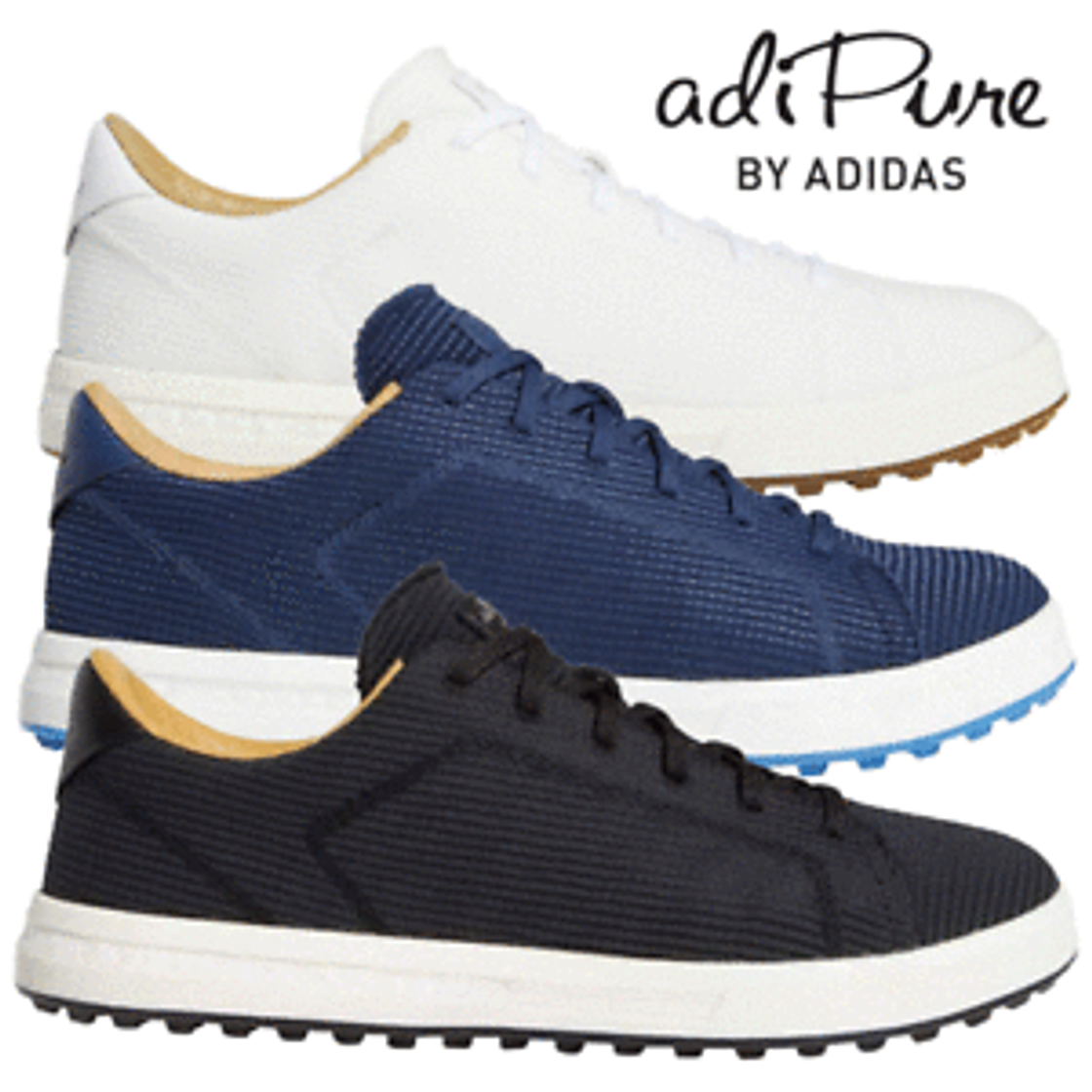 Fashion adidas Adipure SP Knit Spikeless Golf Shoes Men's
