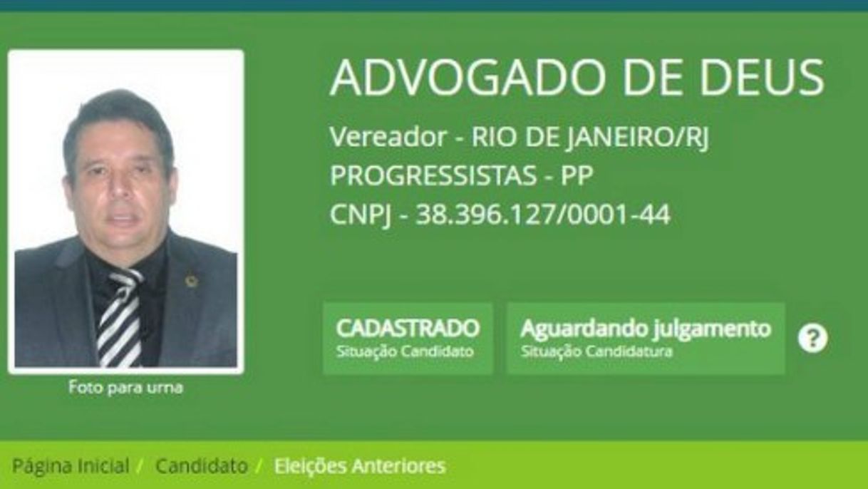 CADIDATOS ENGRAÇADOS 2020