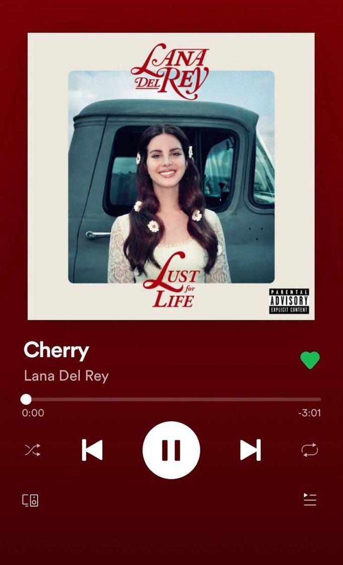 Moda Cherry - Lana del Rey