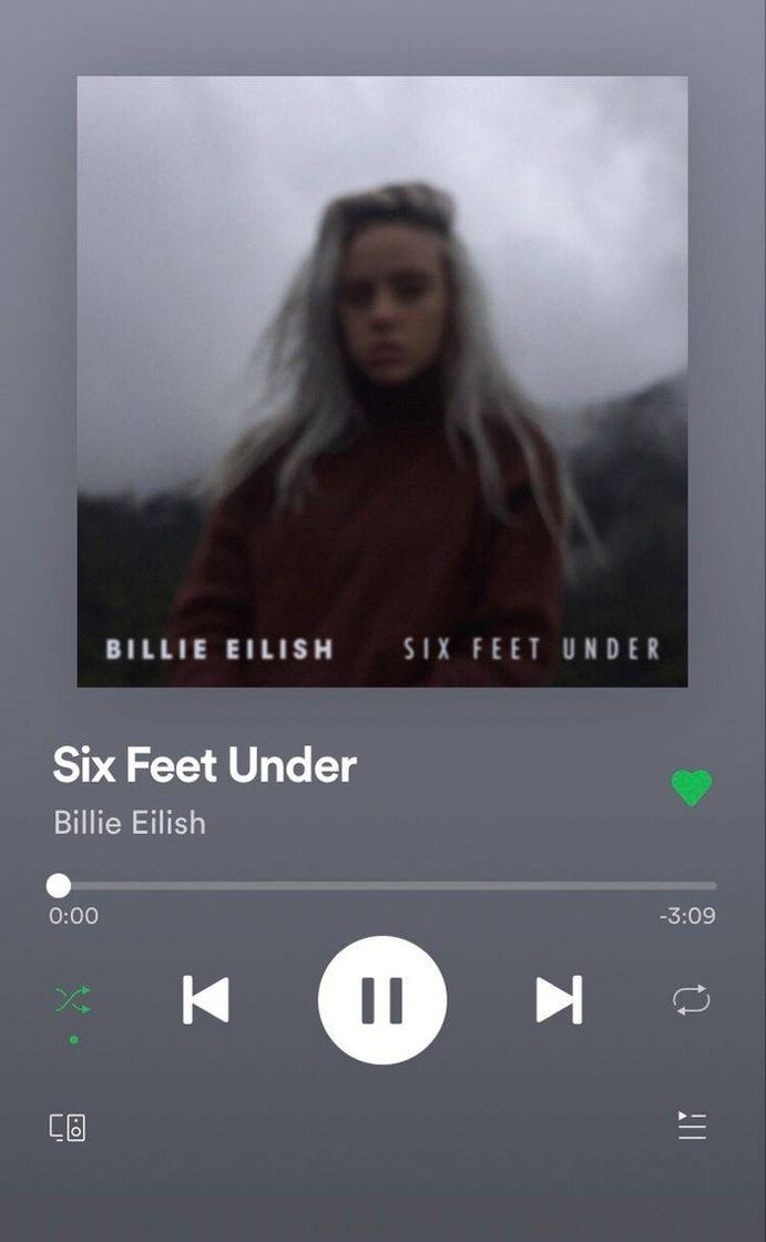 Moda Six Feet Under - Billie Eilish