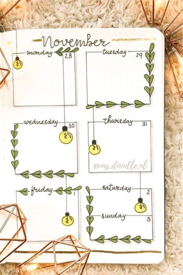 Fashion Bullet Journal 