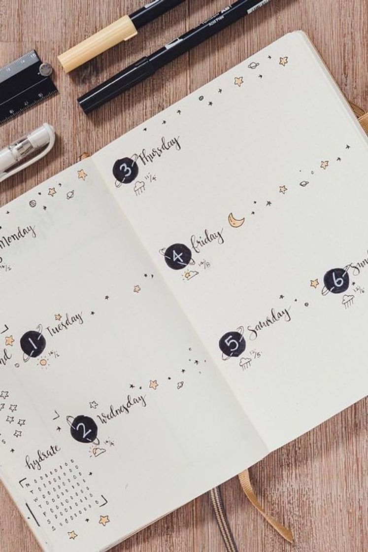 Fashion Bullet Journal 