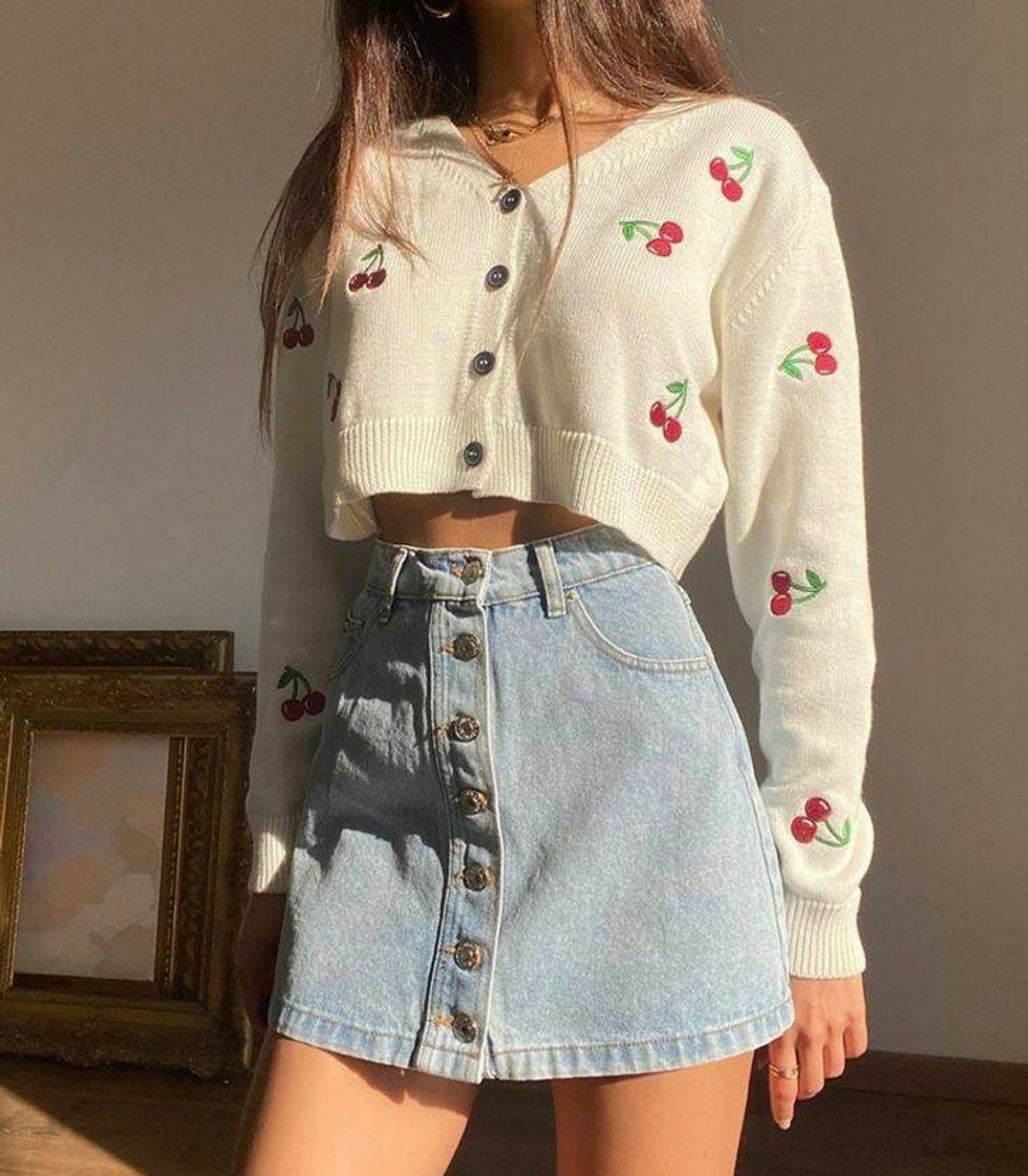 Moda Olha essa blusa de cerejas 💖🍒