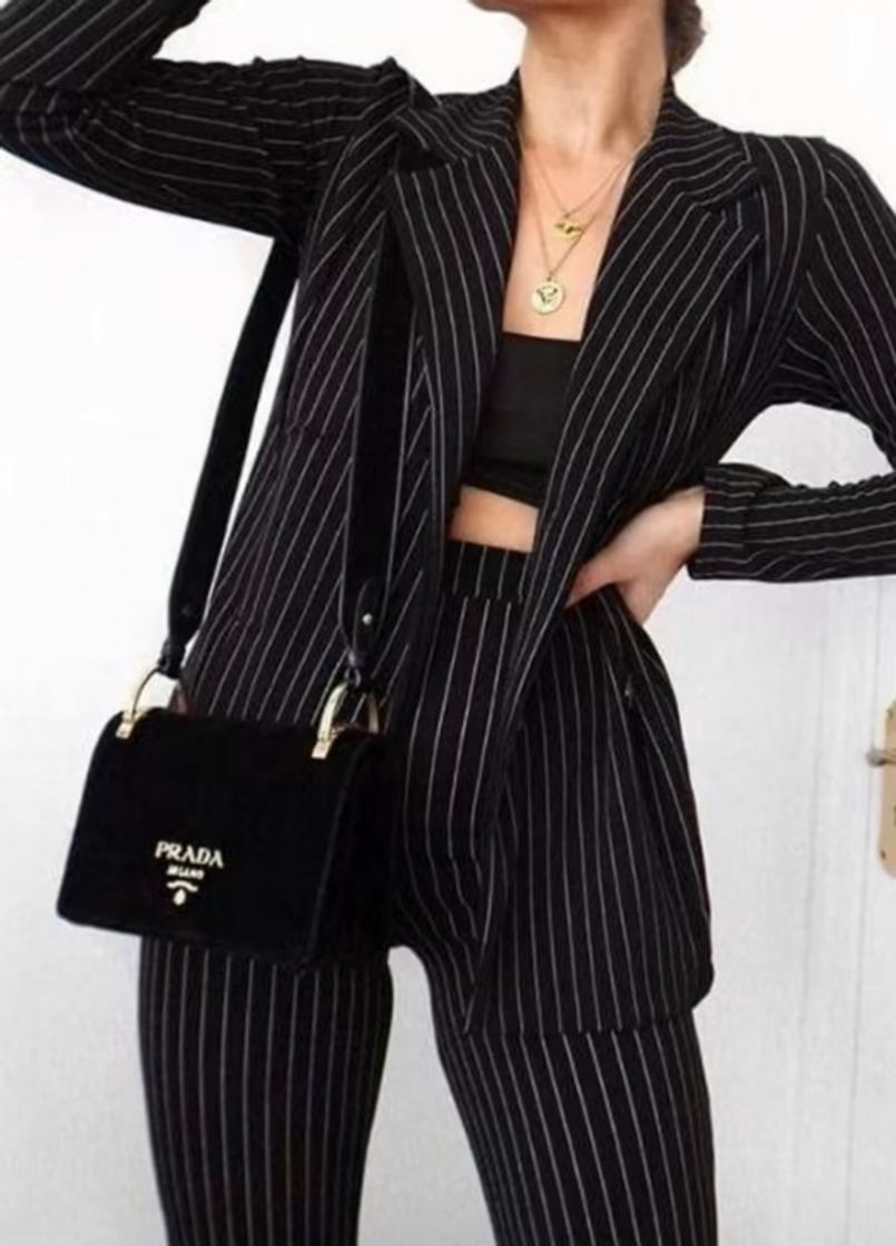 Moda Women's suit ideas🖤🤍