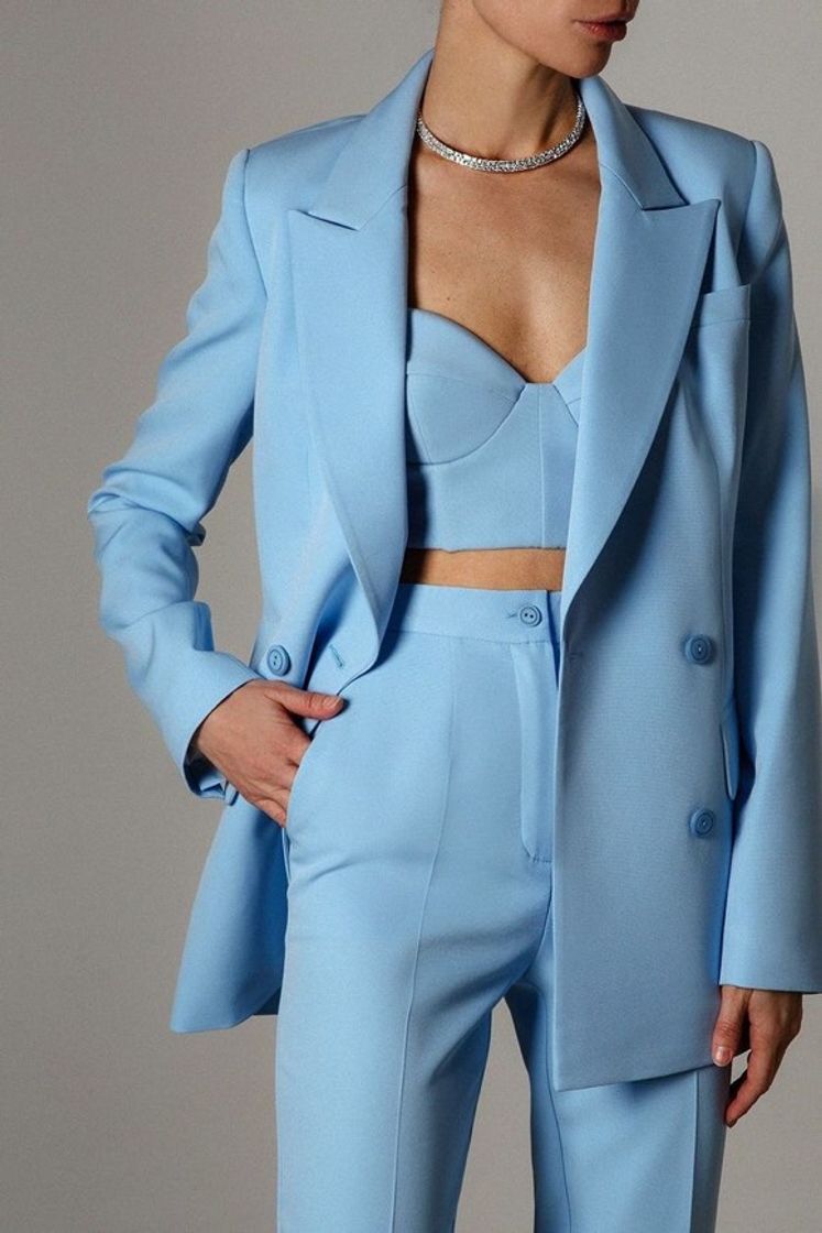 Moda Women's blue suit🦋💙