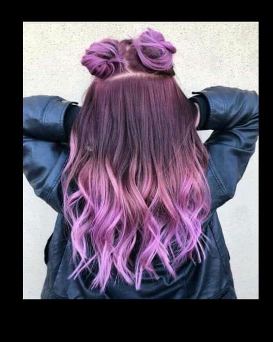 Moda Purple hair💜