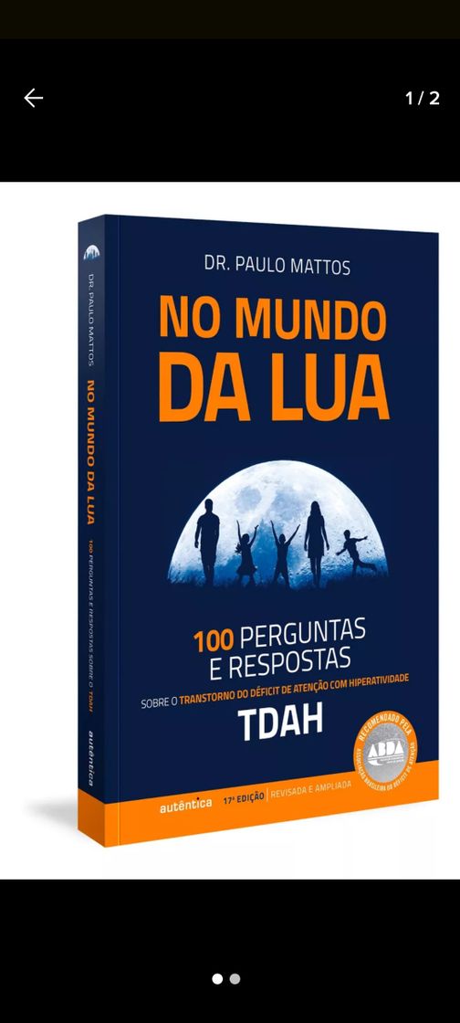 Libro No MUNDO da lua TDAH 