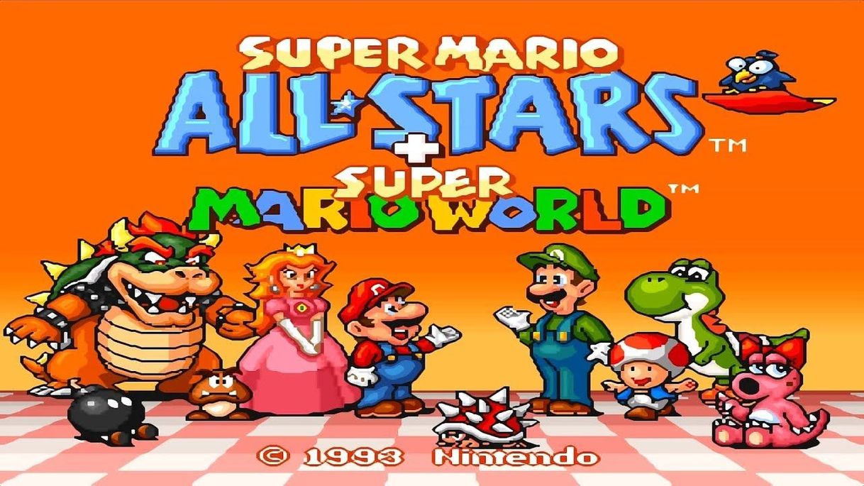 Videojuegos Super Mario All-Stars + Super Mario World