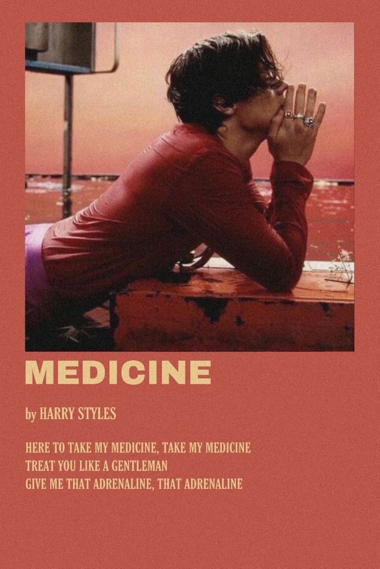 Canción Medicine - Harry Styles