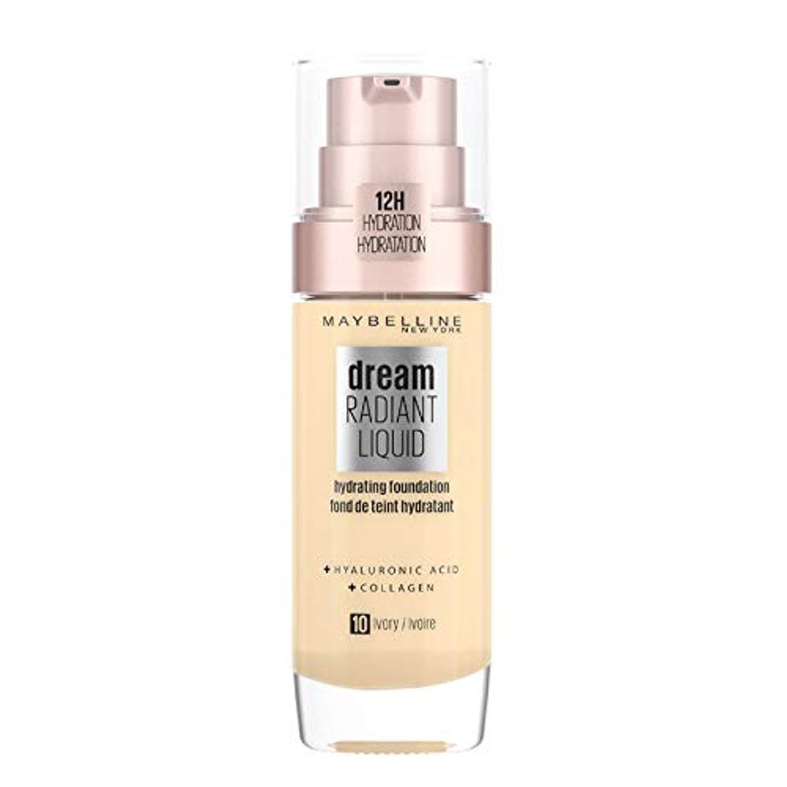 Belleza Maybelline New York Dream Satin Foundation Maquillaje Fluido 10 Ivory