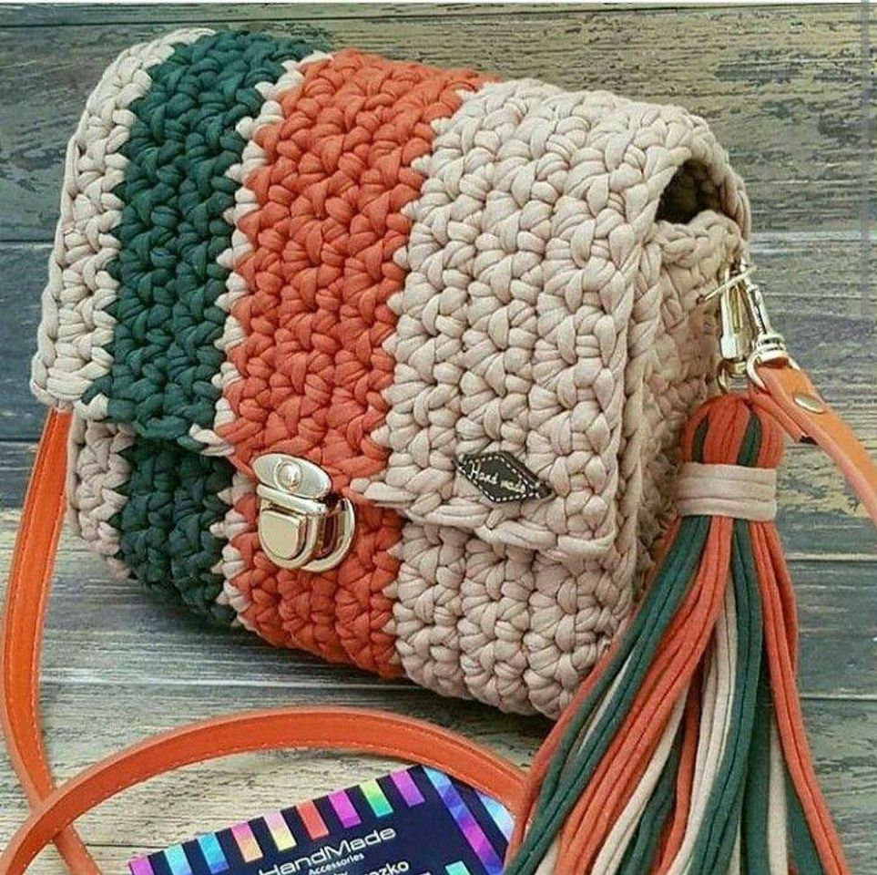 Fashion BOLSA DE CROCHÊ 