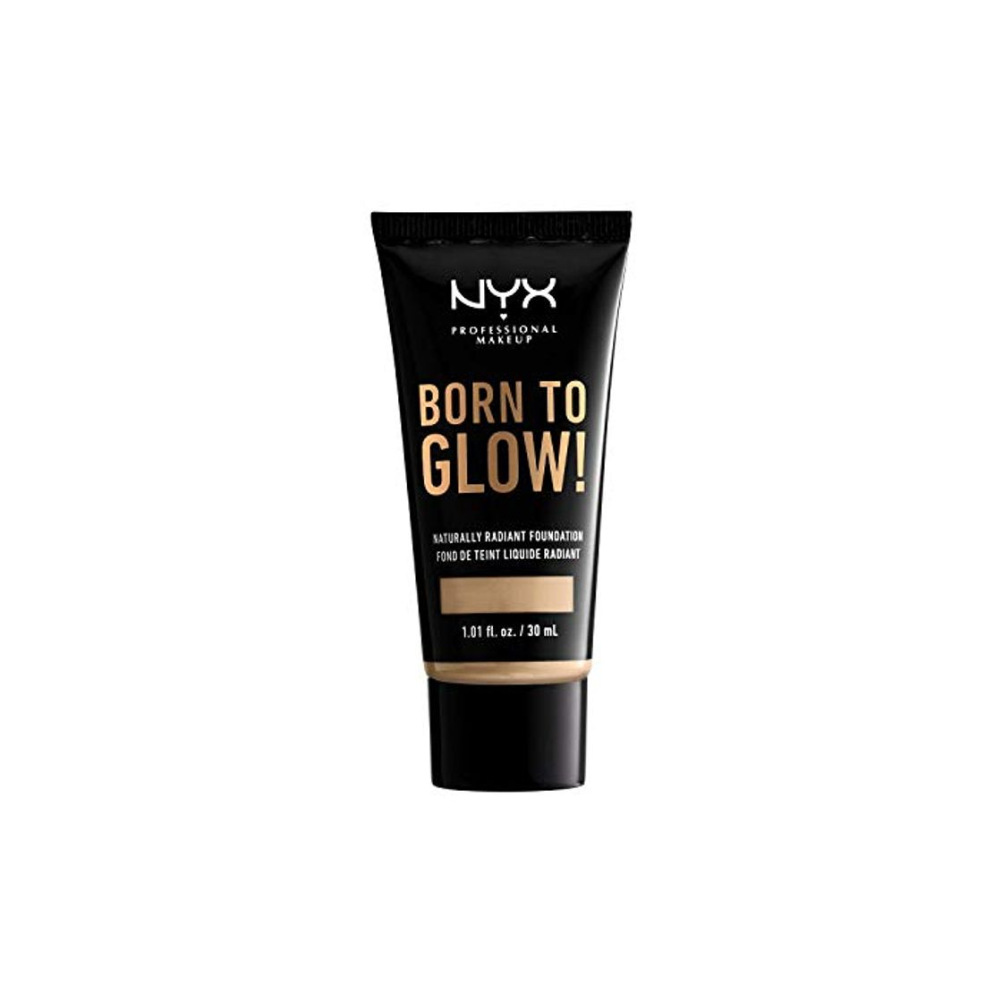 Social NYX Professional Makeup Base de Maquillaje Born to Glow Radiant Foundation, Acabado