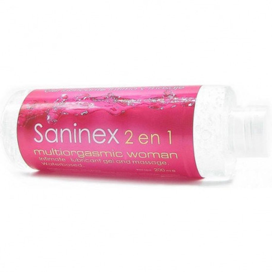 Moda Lubricante Multiorgasmico Mujer Saninex 200 ml.