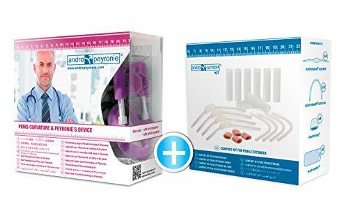 Places Andropeyronie 2019 Extensor Médico con de Regalo 1 Pack Androcomfort