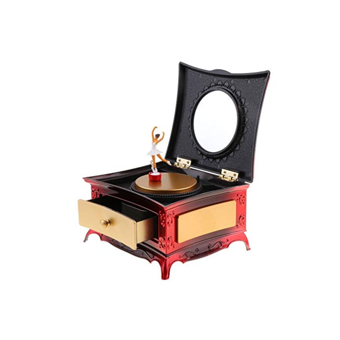 Producto Sharplace Joyero Musical con Cajón Caja de Almacenamiento de Joyas con Bailarina