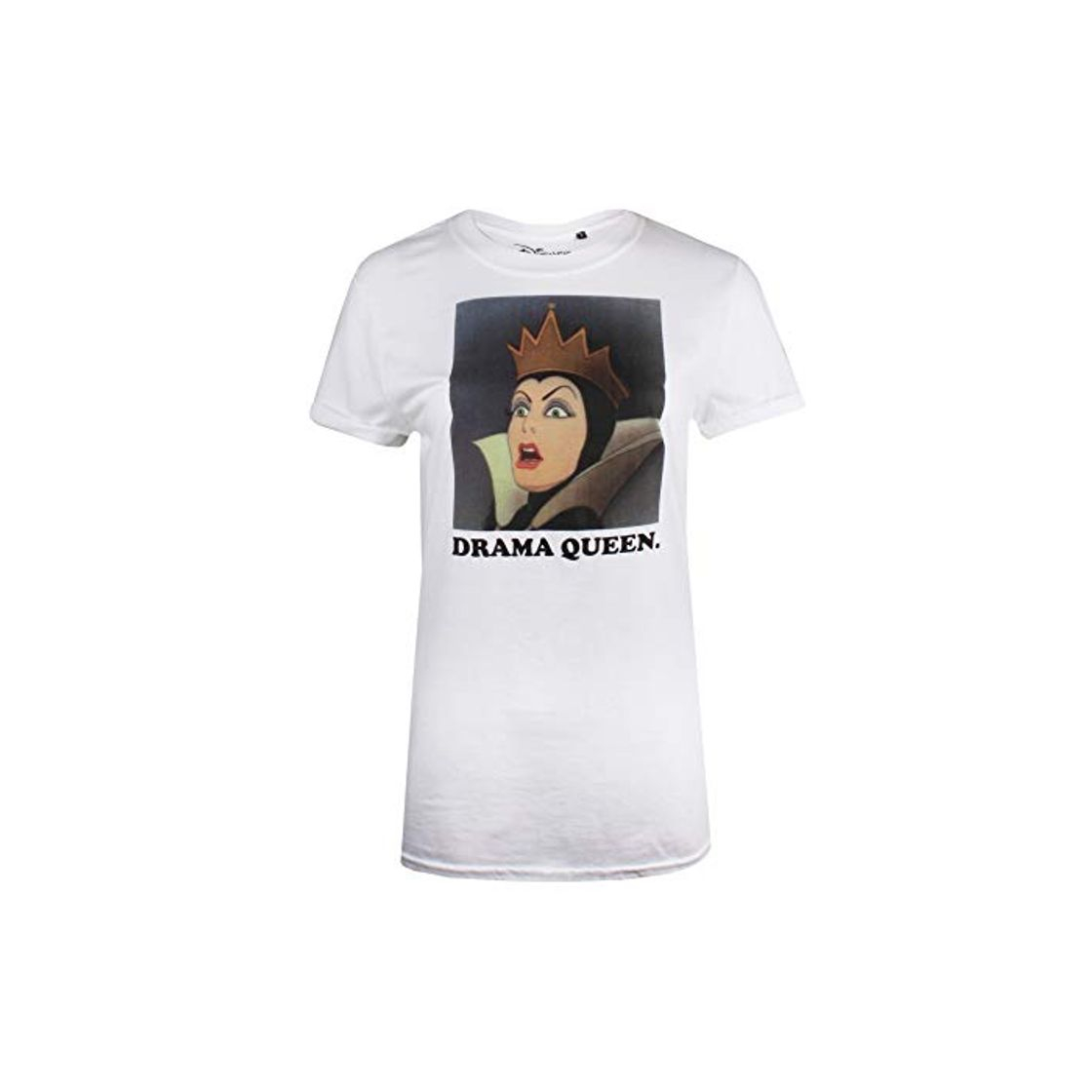 Moda Disney Snow Drama Queen Camiseta, Blanco