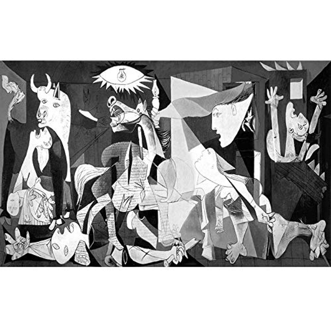 Producto Pintura Diamante 5D Pablo Picasso Pintura Famosa Guernica Bordado De Diamantes Patrón