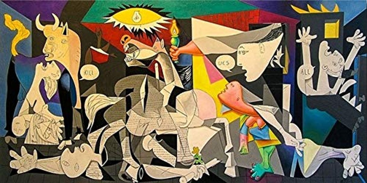 Productos Guernica de Picasso Lona reproducciones de Las Pinturas Famosas de Lona de