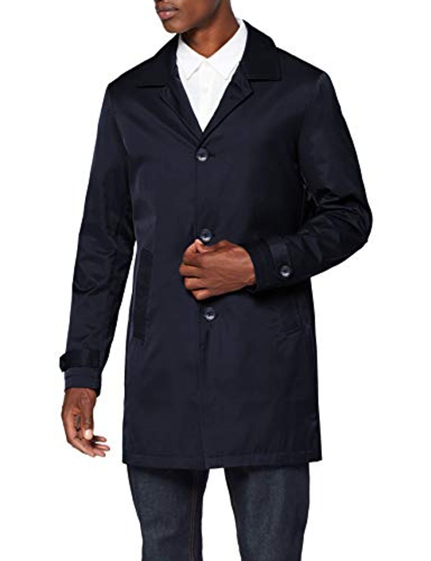 Moda Marca Amazon - find. Mac - Chaqueta Hombre, Azul