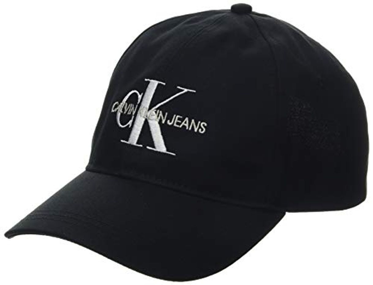 Productos Calvin Klein Ckj Monogram Cap Gorra de béisbol, Negro