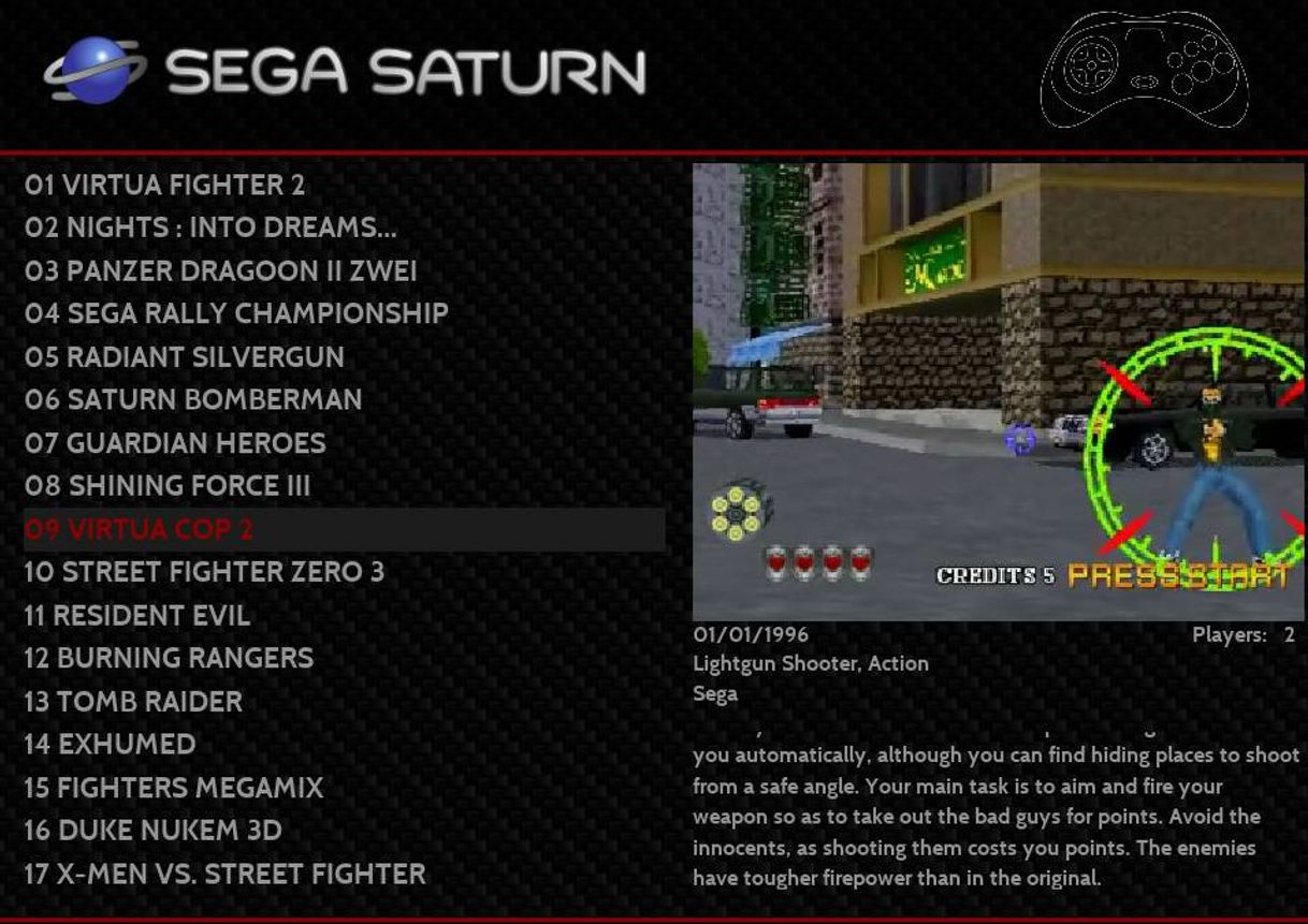 Moda Sega Saturno Pack