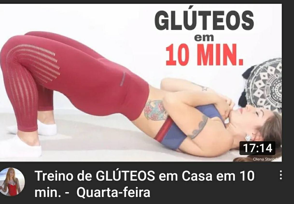 Moda Treino de GLÚTEOS em Casa em 10 min. - Quarta-feira - YouTube