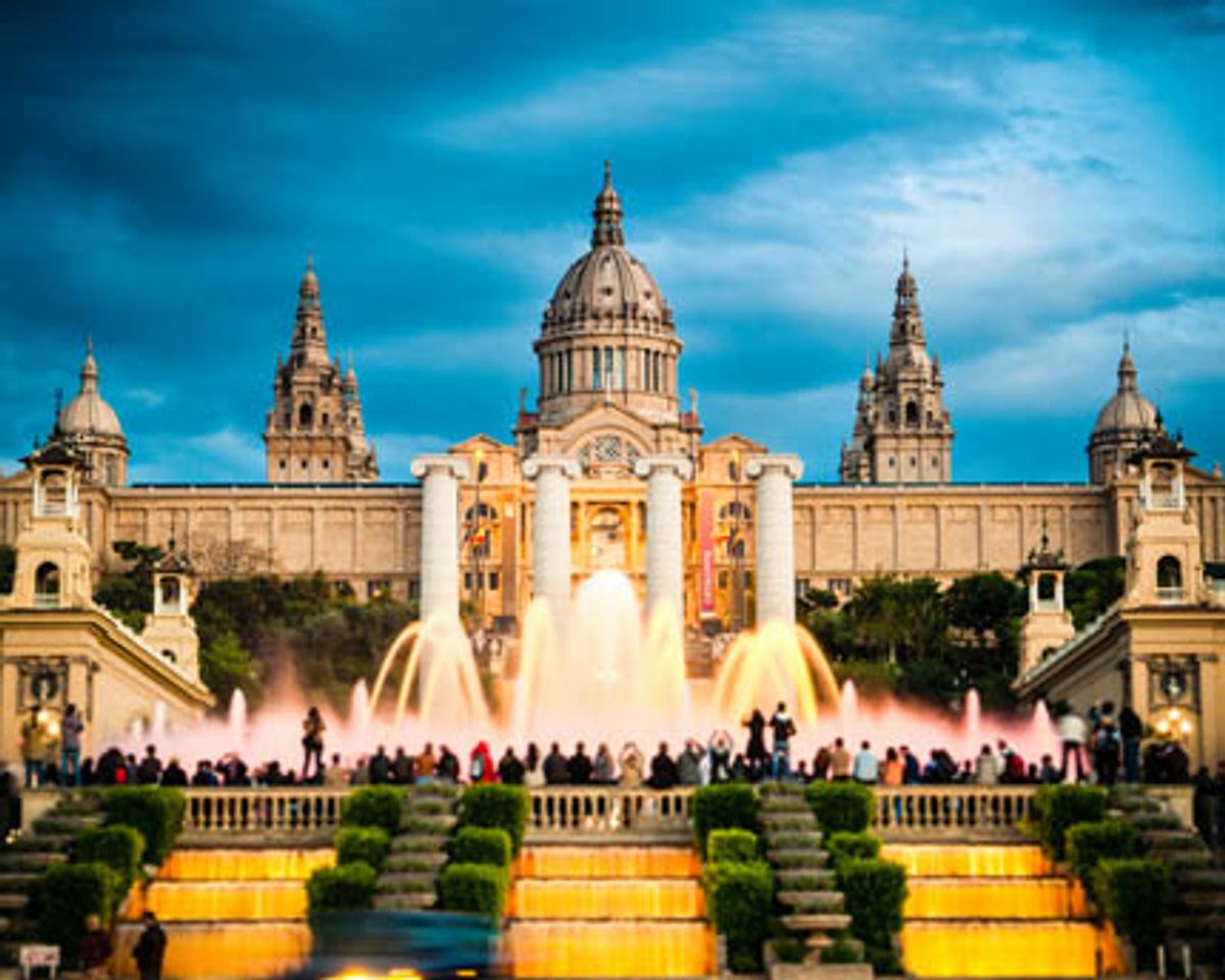 Lugar Fuente Mágica de Montjuïc