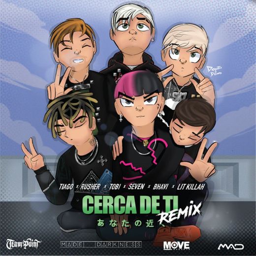 Cerca de tí - Remix