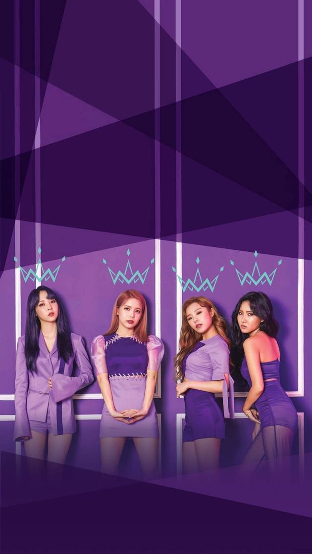 Fashion Purple Mamamoo Wallpaper 