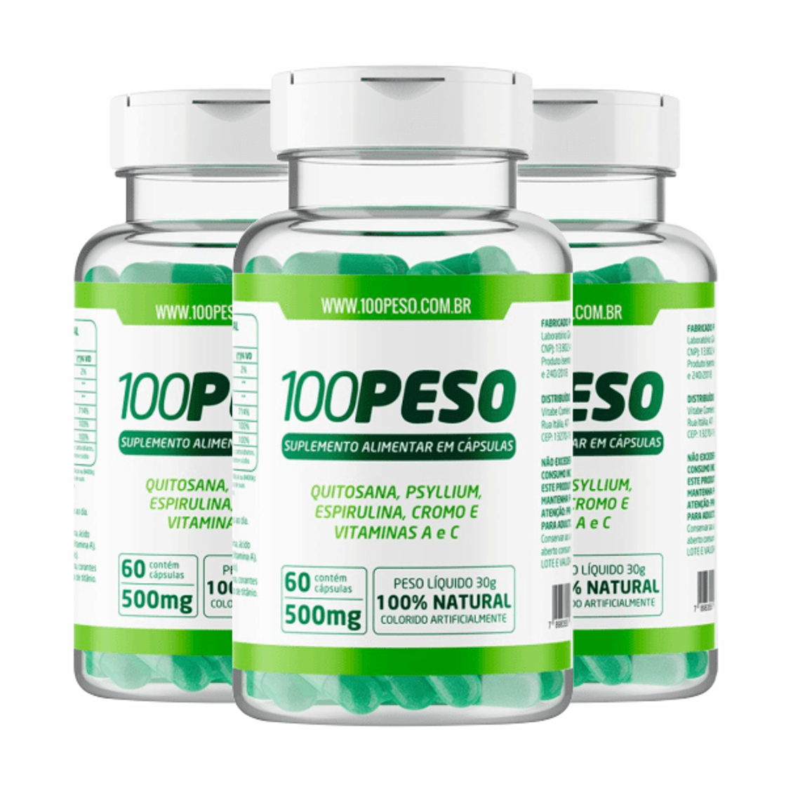 Producto 100Peso Emagrecedor Natural