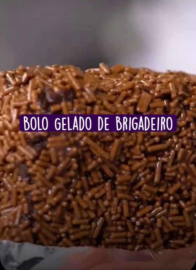 Moda Bolo gelado de brigadeiro