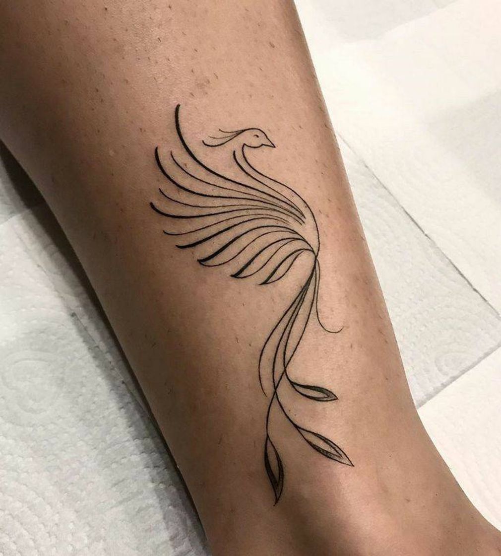 Fashion Tattoo de Fênix 💛