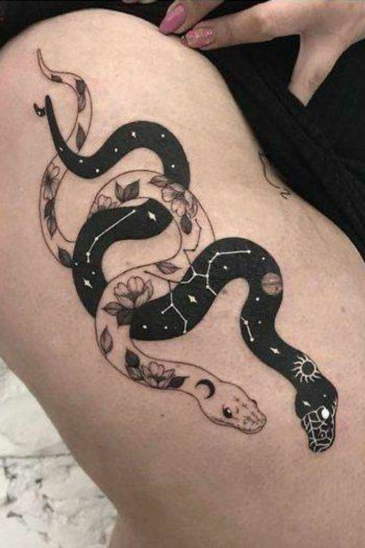 Moda Tattoo Snake 🐍🖇