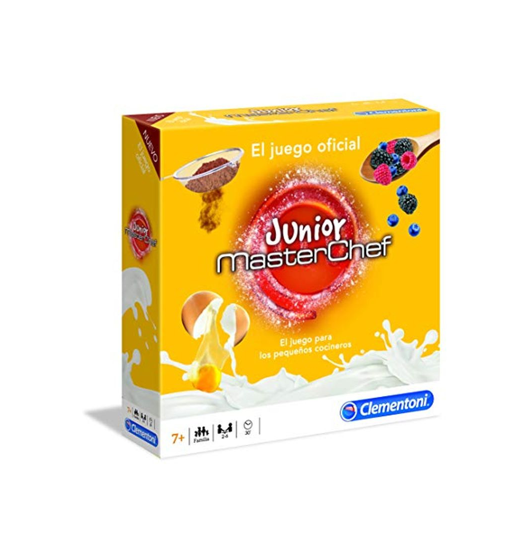 Social Clementoni-Juego de Mesa Masterchef Junior, Multicolor