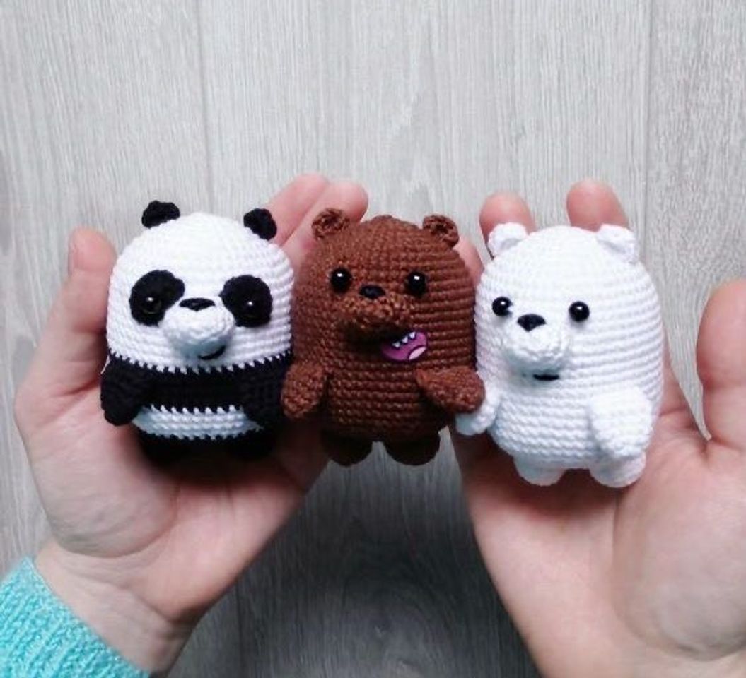 Fashion Amigurumi We Bare Bears